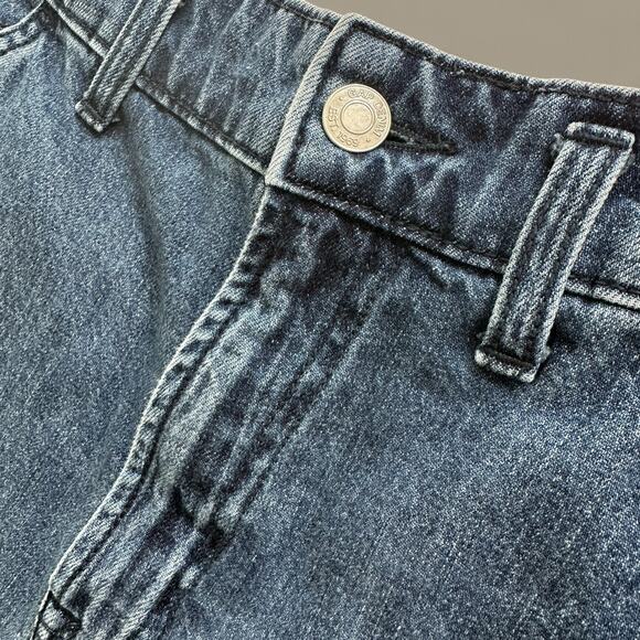 GAP Denim Shorts Womens 4/27 High Rise 3.5” Inseam Classic Blue - Picture 3 of 4